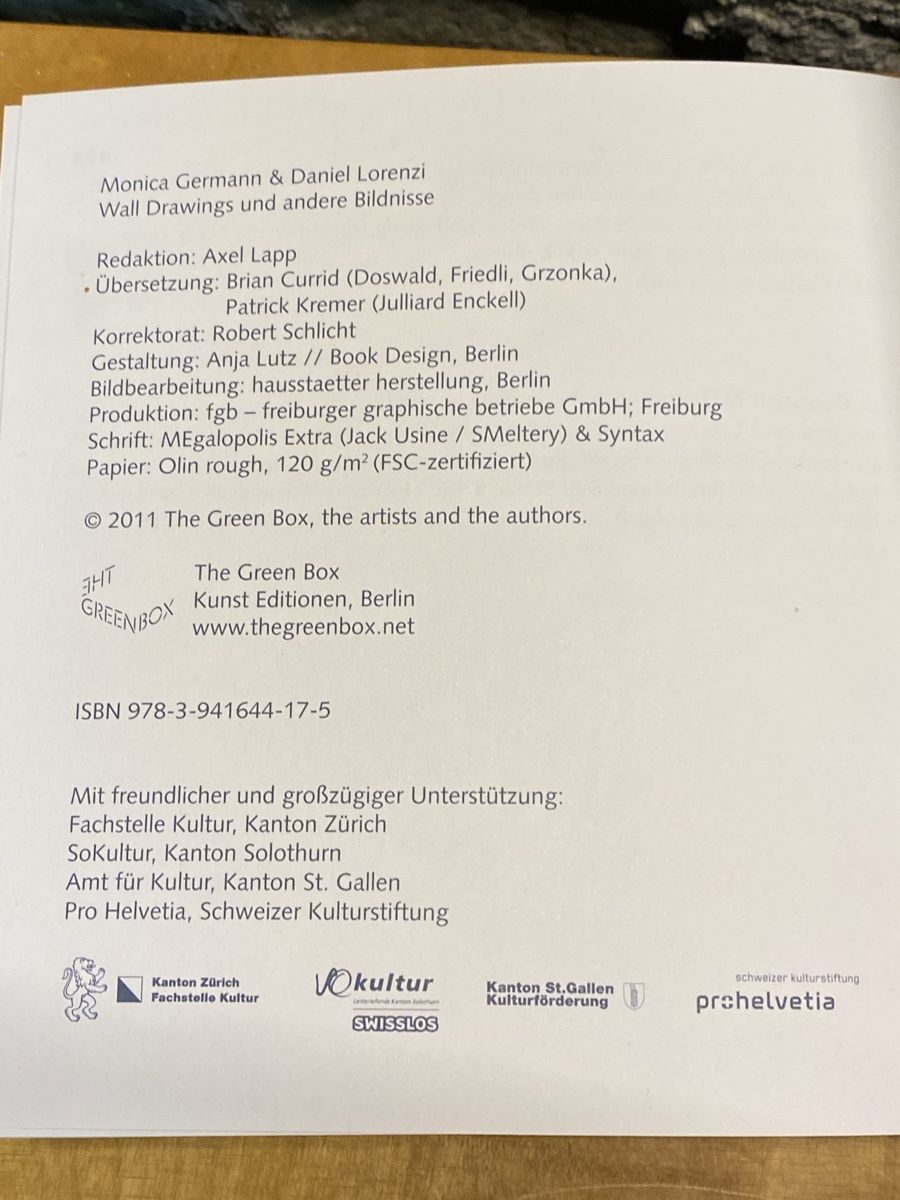 Libri: Kunstbuch - Monica German & Daniel Lorenzi – Nuovo (secondo la descrizione) da St.Gallen venduto da kingsamas 4