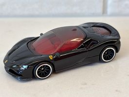 Hotwheels Ferrari SF 90 test usine 1/64