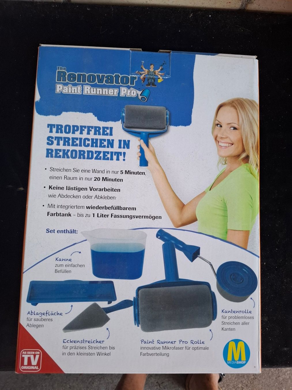 Pennelli: Renovator Paint Runner Pro Streichroller neu ungebraucht – Nuovo e nell'imballaggio originale da Schönholzerswilen venduto da clyde123