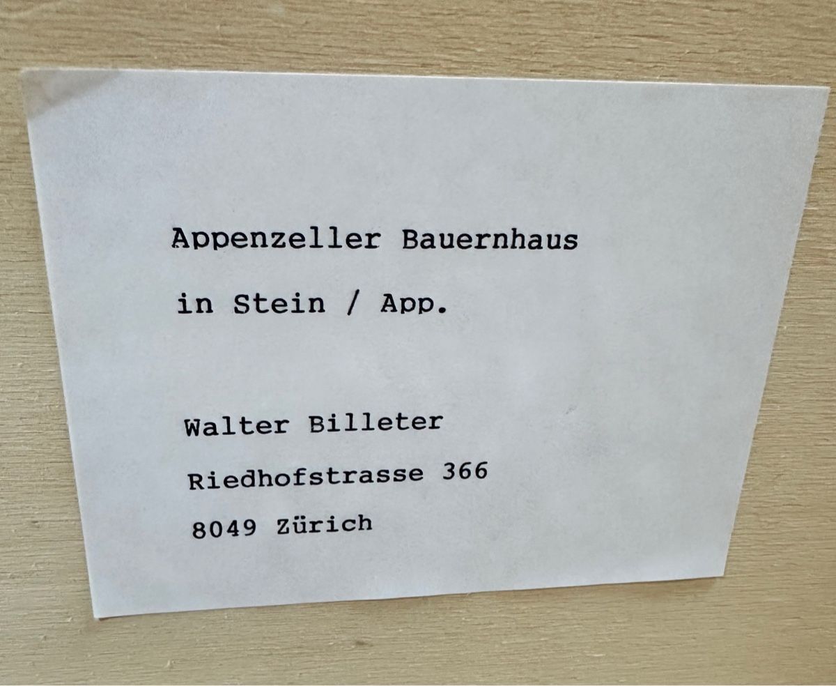 Foto & Immagini: 3D Bild Spycher von Appenzeller – Usato da Villmergen venduto da JacRon 2