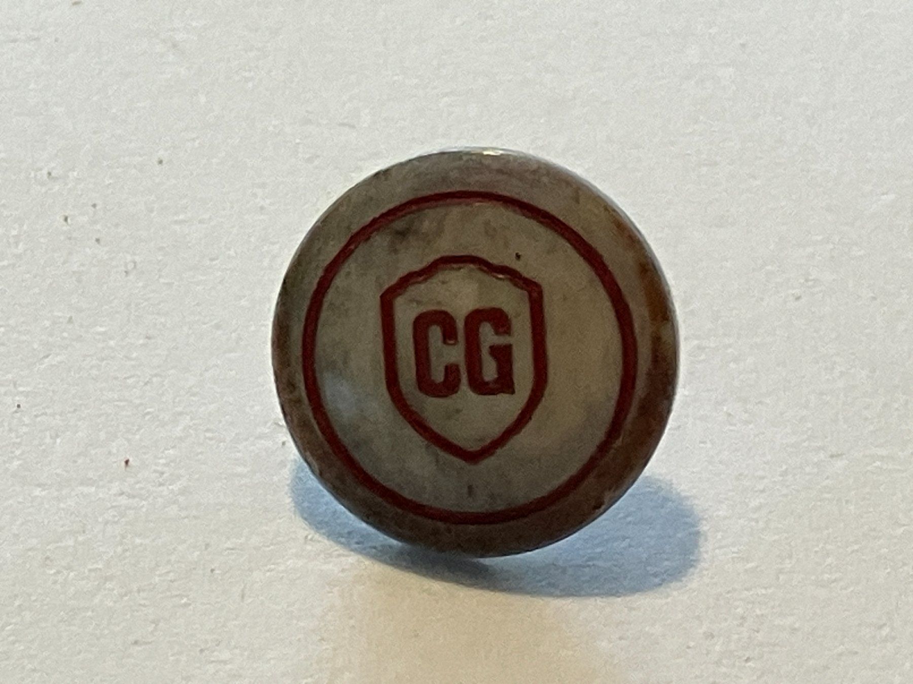 Placchette & Badge: 1 Pin CG – Usato da Basel venduto da djwwpp