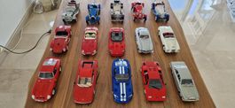 Bburago Sammlung 1:18 (14 Stück)