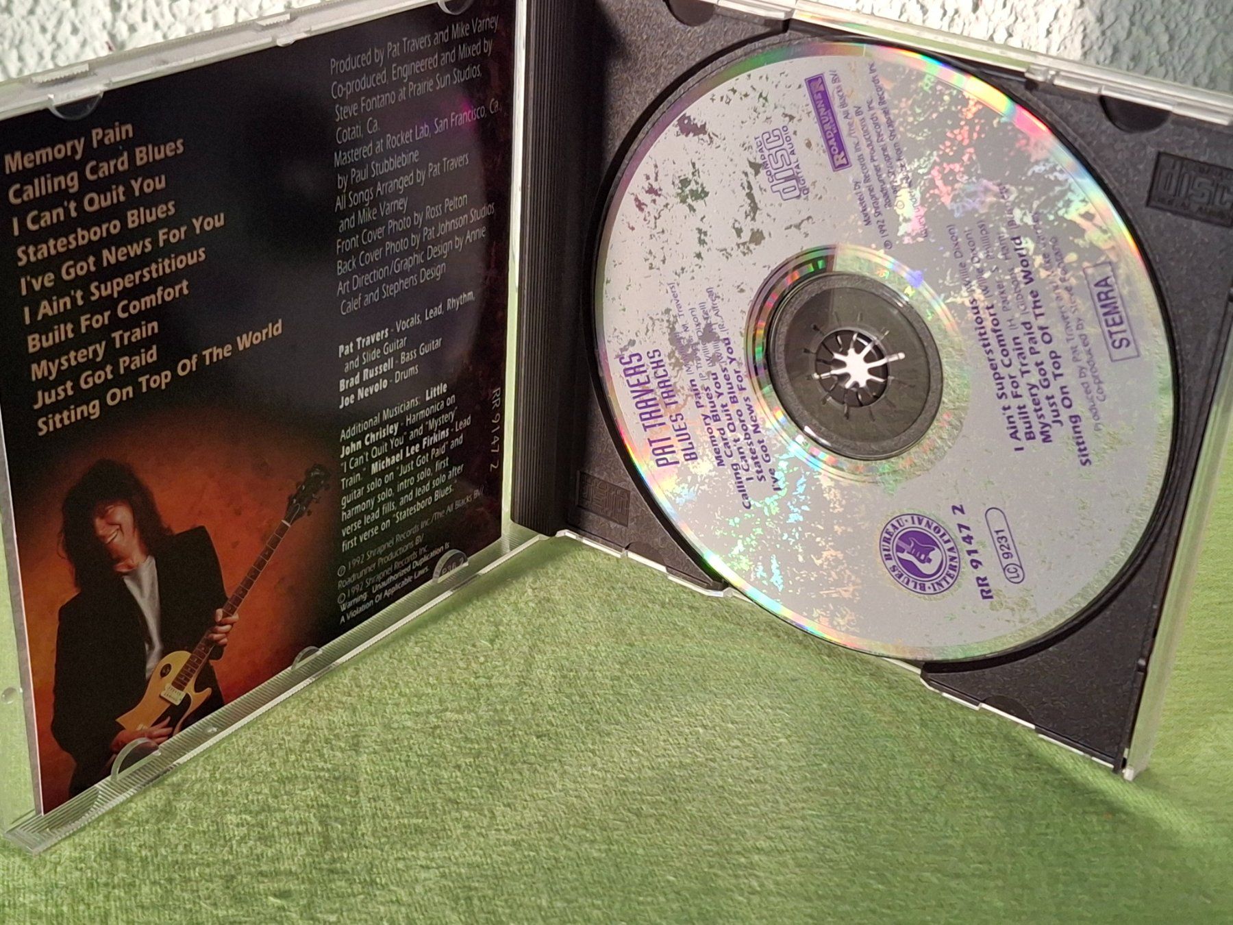 CDs: CD Pat Travers - Blues Tracks -🎧 – Gebraucht aus Aarberg von Jackup1 2
