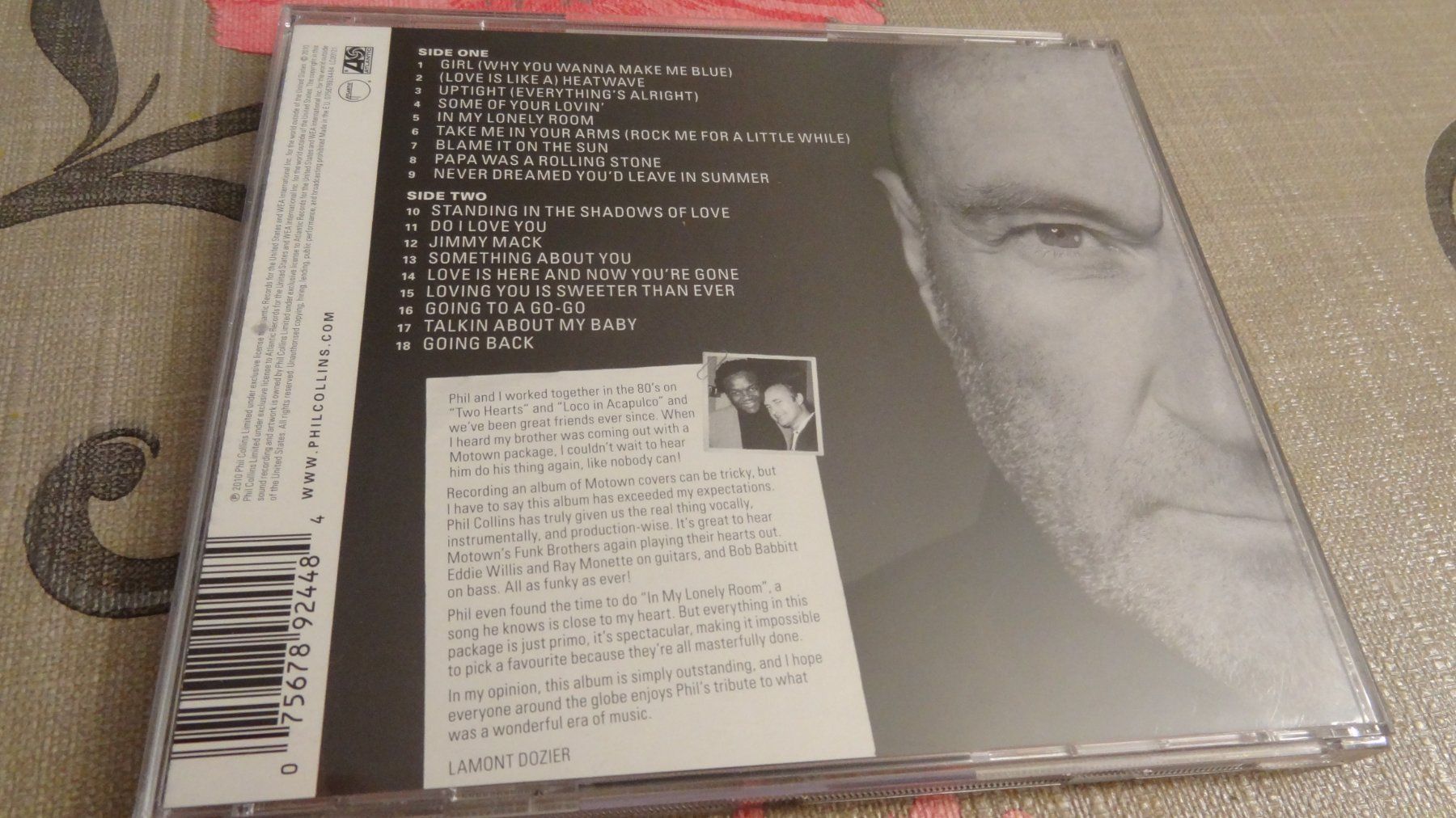 CD: Phil Collins - Going Black CD – Usato da Olten venduto da Disc-Ausverkauf 1