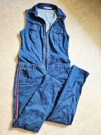 NILE OVERALL JUMPSUIT JEANS M 38 , TOP ZU JACKE BLAZER