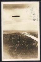 Heidelberg / Neckar, Zeppelin Luftschiff