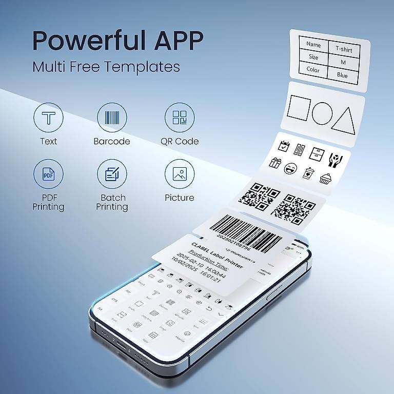 Stampanti: CLABEL 221D Bluetooth Etikettendrucker Thermo – Nuovo (secondo la descrizione) da Kreuzlingen venduto da Best-Deal-Oase 6
