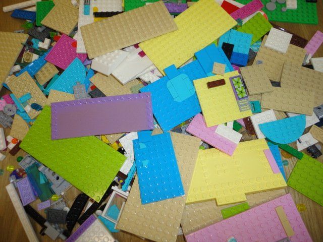 Lego Giocattoli: LEGO PLATTEN-PLÄTTCHEN-TRANSPRENTE – Usato da Teufen AR venduto da Donschabl 3