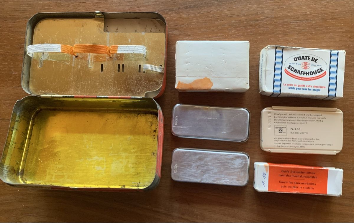 Kit di pronto soccorso: Taschenapotheke FLAWA, Vintage – Usato da Egg b. Zürich venduto da ohtannenbaum 5