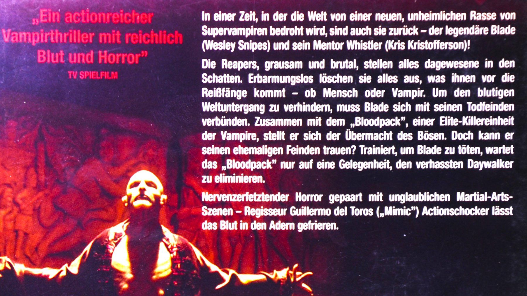 Tutti i DVDs: BLADE II / WESLEY SNIPES / EIN ACTIONREICHER VAMPIRTHRILLER – Nuovo (secondo la descrizione) da Luzern venduto da piro12 2