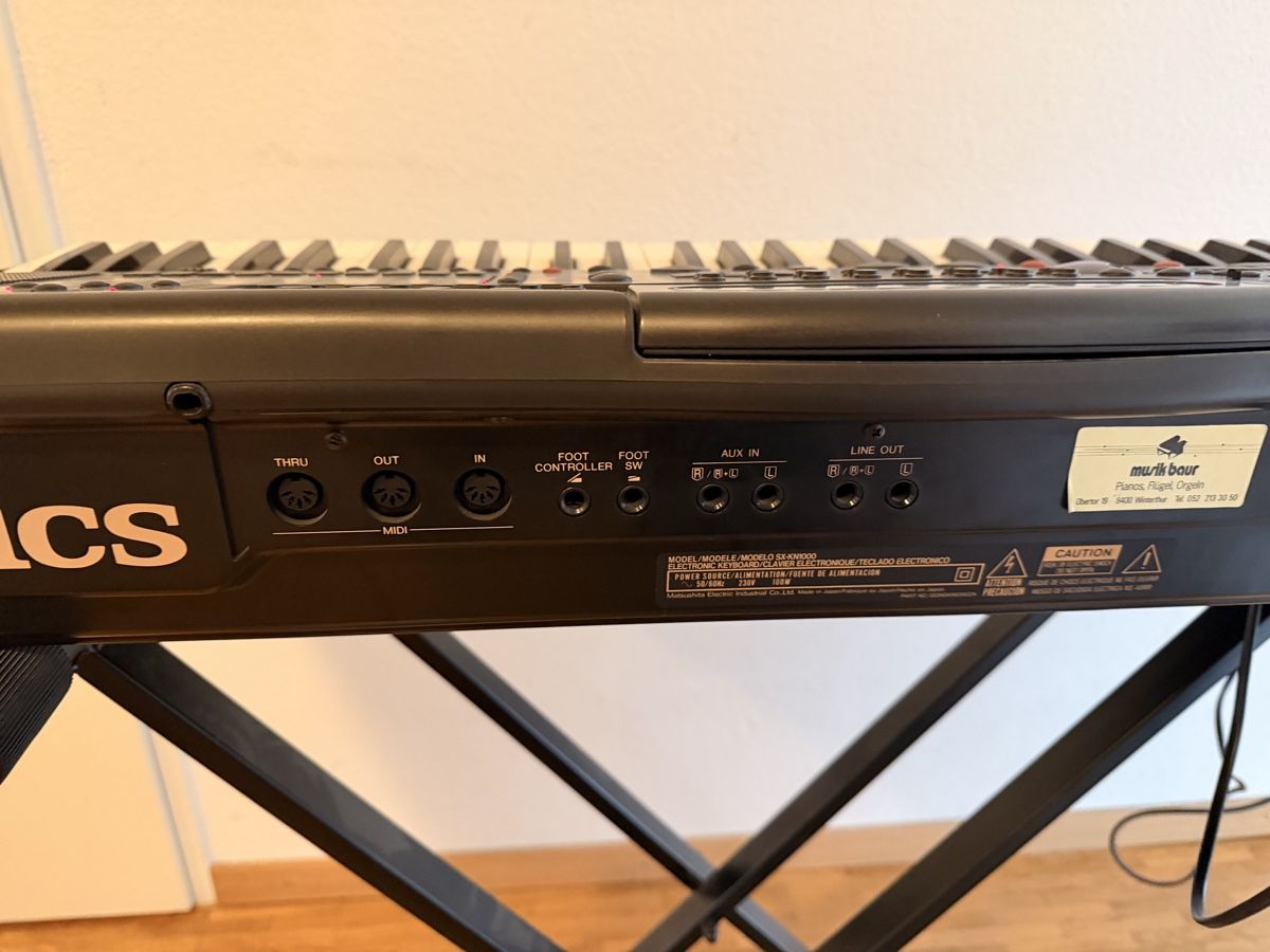 Technics Strumenti musicali: Technics KN1000 Keyboard, Musikinstrument – Usato da Zürich venduto da Gadgets2020 8
