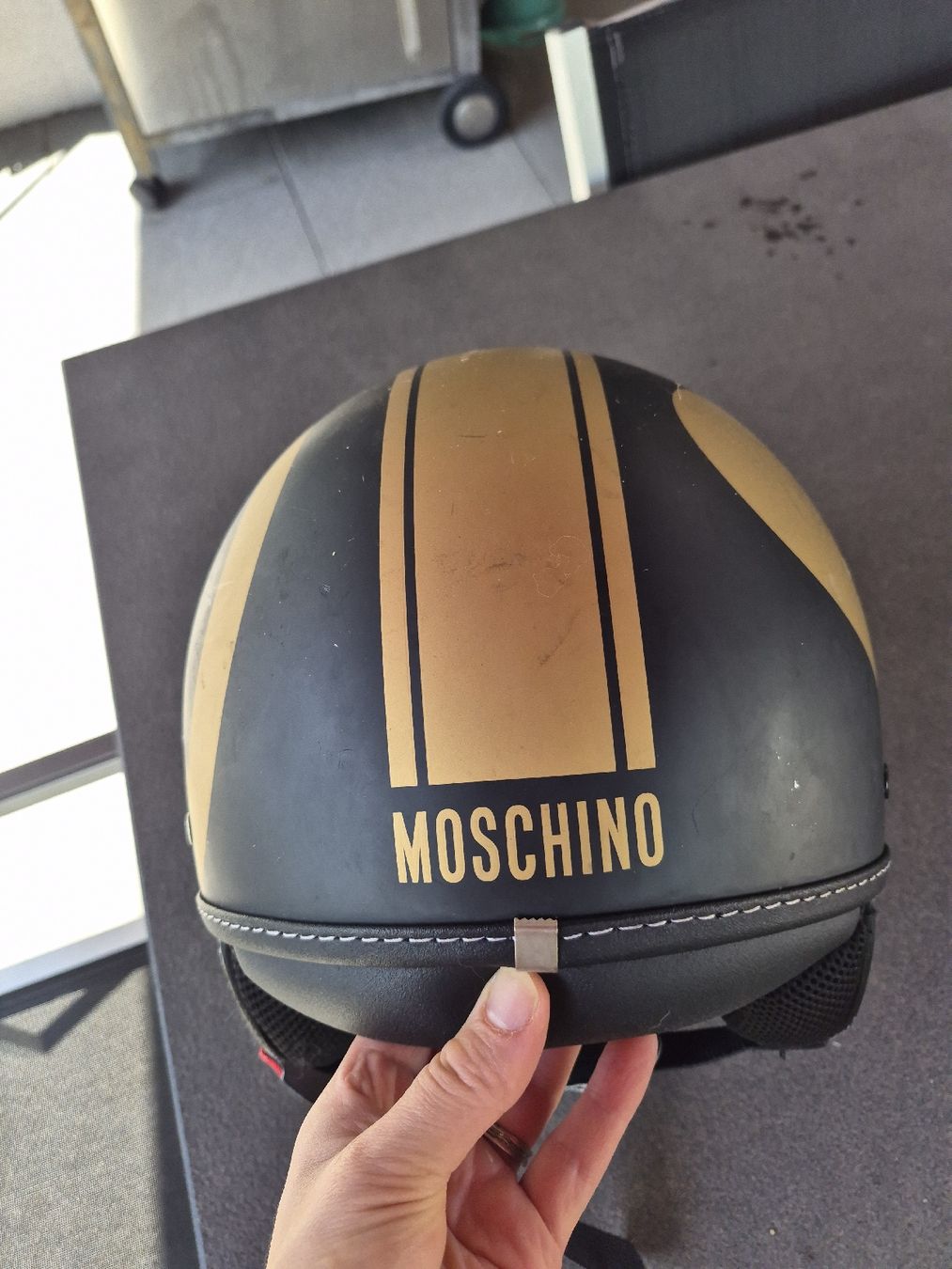 Helme & Visiere: Casque moto scooter Moschino – Gebraucht aus Ins von nanou84 2