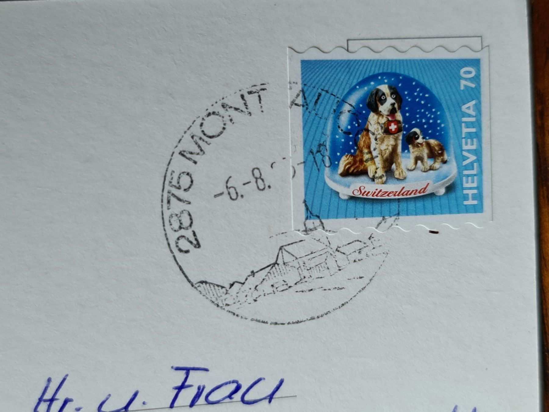 Cartoline postali: Ansichtskarte Montfaucon – Usato da Dintikon venduto da Vexi 1