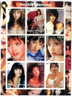 Block "Sophie Marceau". Kongo.