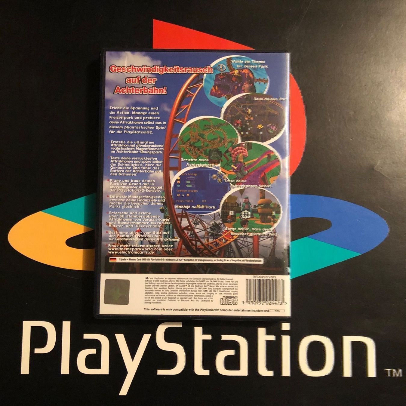 Giochi: Theme Park World für PS2 – Usato da Kestenholz venduto da Mad18 1