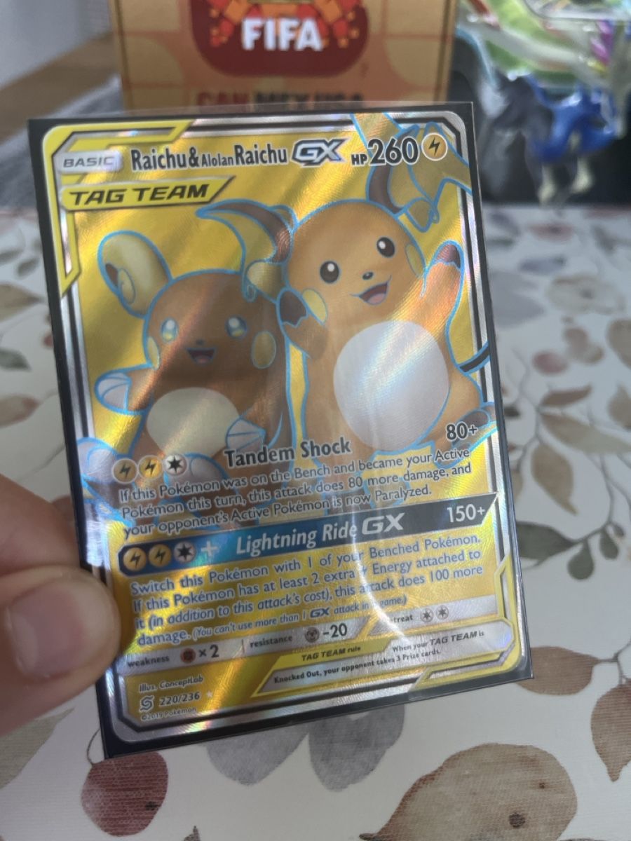 Pokémon Sammelbilder & Trading cards: Full art Raichu – Neu (gemäss Beschreibung) aus Zürich von ame_f9rx 1