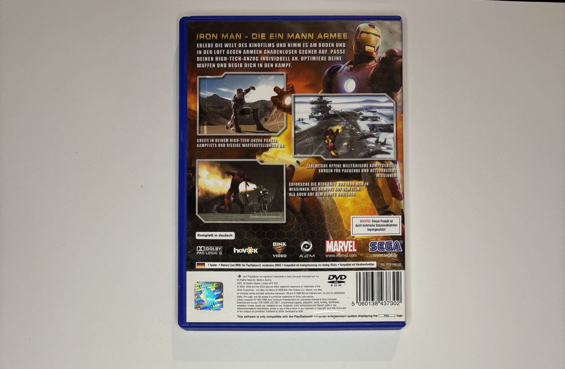 Giochi: PS2 - Iron Man – Usato da Allschwil venduto da Bullach 2