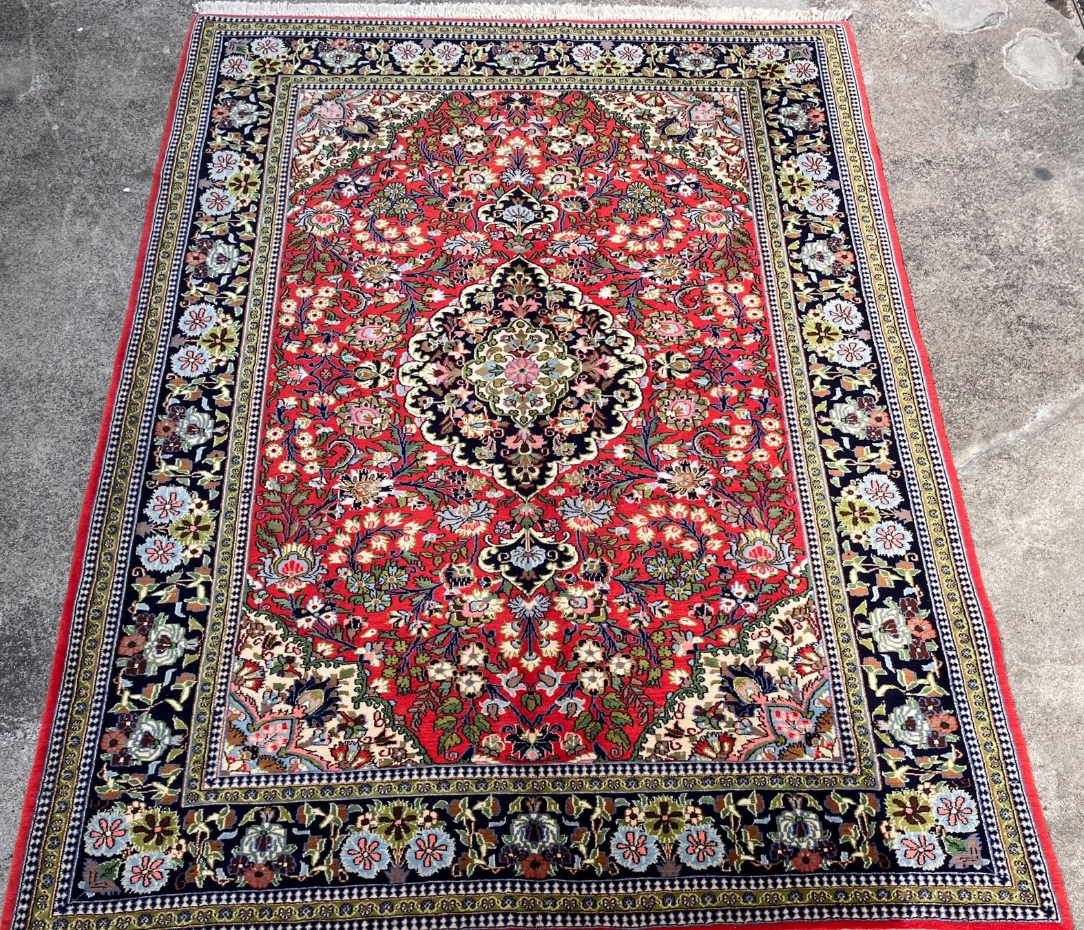 Tappeti: Schöner Ghom Teppich 210x144cm – Usato da Zürich venduto da Artnuvo 5