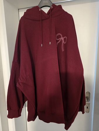 Hoodie Kapuzenpullover bordeaux Grösse 58/60 neu