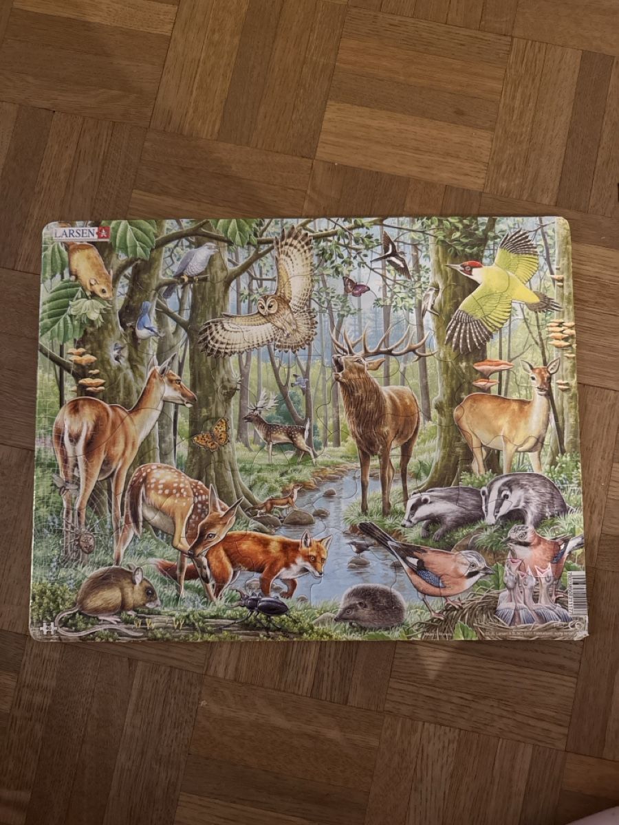 Puzzle: Puzzle Waldtiere guter Zustand – Usato da Basel venduto da oppo99