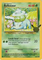 TCG POKEMON BULBASAUR 44/102 BLACK STAR PROMO XXL jumbo size