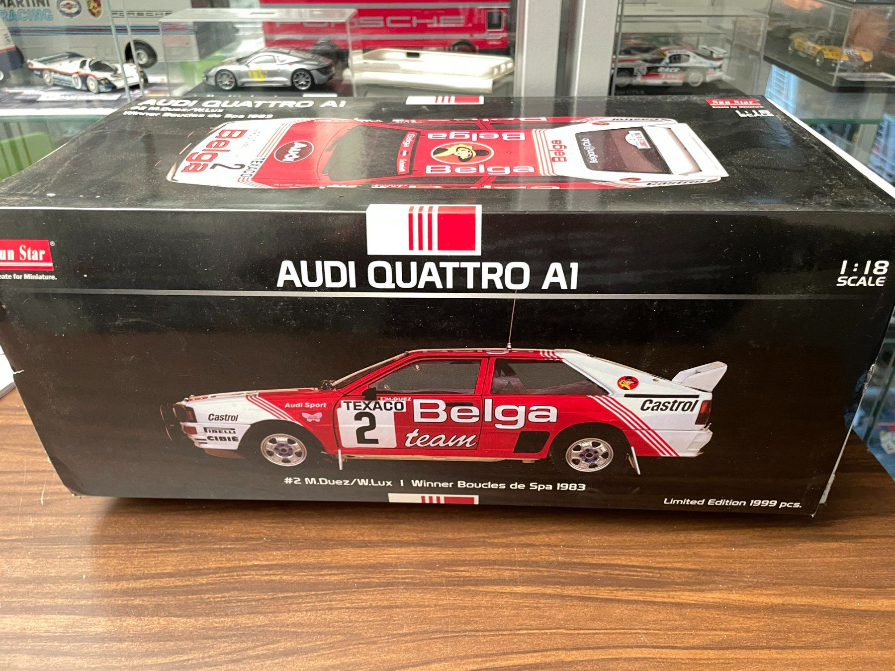 Sun Star Modellini d'auto: audi quattro 1:18   sun star – Nuovo e nell'imballaggio originale da Wohlen AG venduto da Erelpowerline