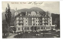 Bad Ragaz (SG) Hotel Bristol beim Bahnhof - 1909