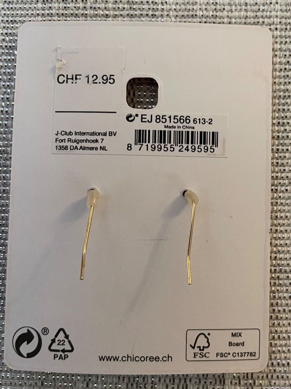 Orecchini pendenti & Orecchini a lobo: Boucle d'oreilles rennes – Nuovo e nell'imballaggio originale da Préverenges venduto da groli_mur 2