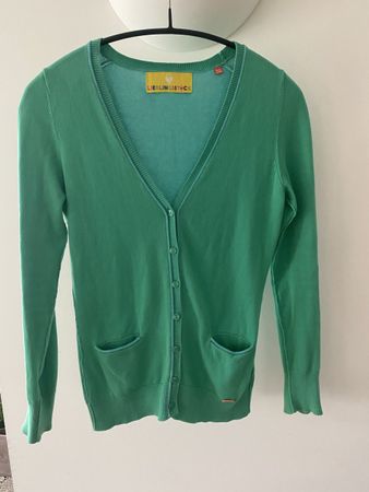 Lieblingsstück Cardigan Grün Gr. 36 – 100% Baumwolle