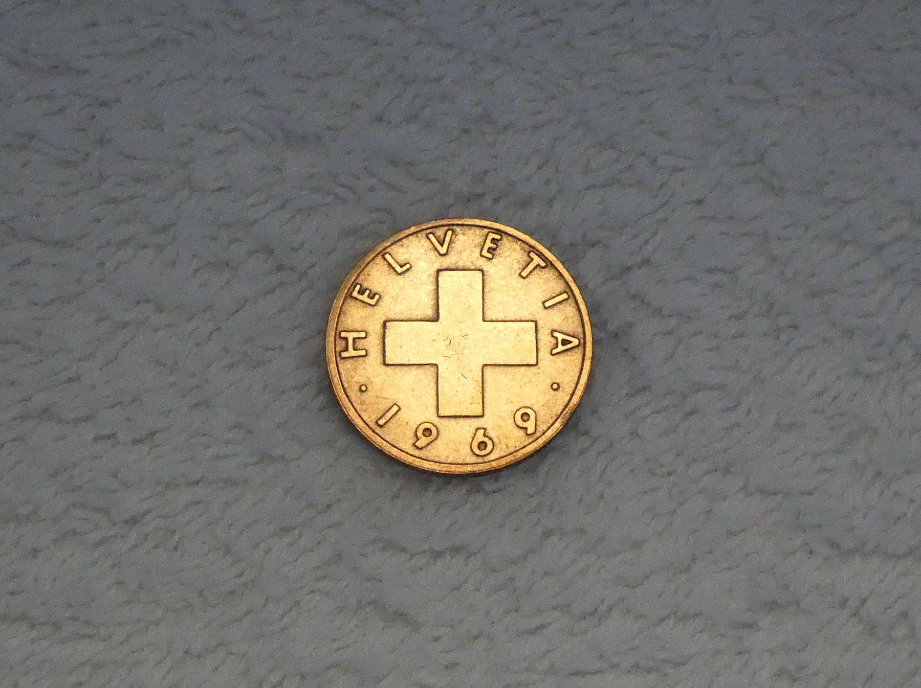 Tutti le monete: 2 centimes/Rappen 1969 – Usato da Nyon venduto da Ilmi09 1