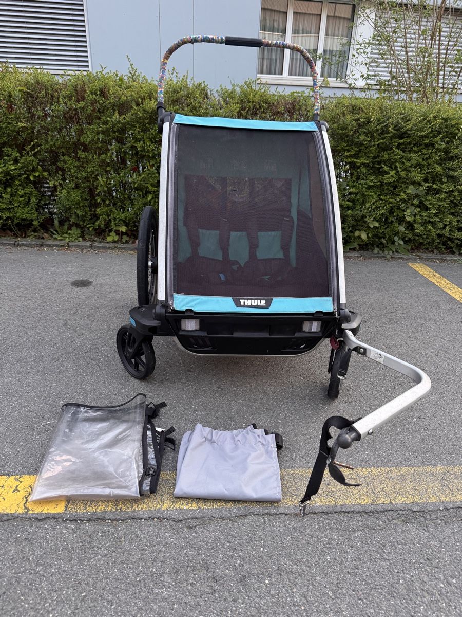 Thule Carrozzine: Thule Lite für zwei Kinder  – Usato da Luzern venduto da Hdraksy 4