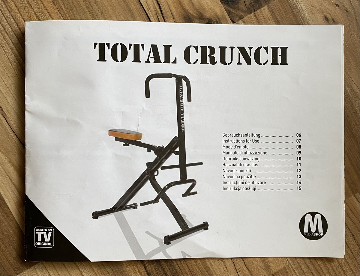 Hometrainer: Total Crunch Fitnessgerät – Usato da Dällikon venduto da la-farfalla 3