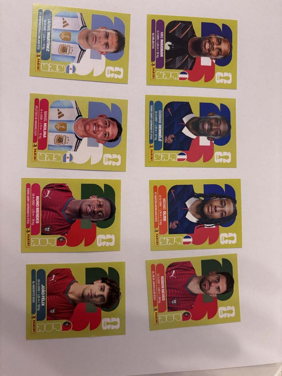 Panini Carte collezionabili: WM 2026 8 seltene Panini Sticker – Nuovo (secondo la descrizione) da Flawil venduto da sil_8lwp