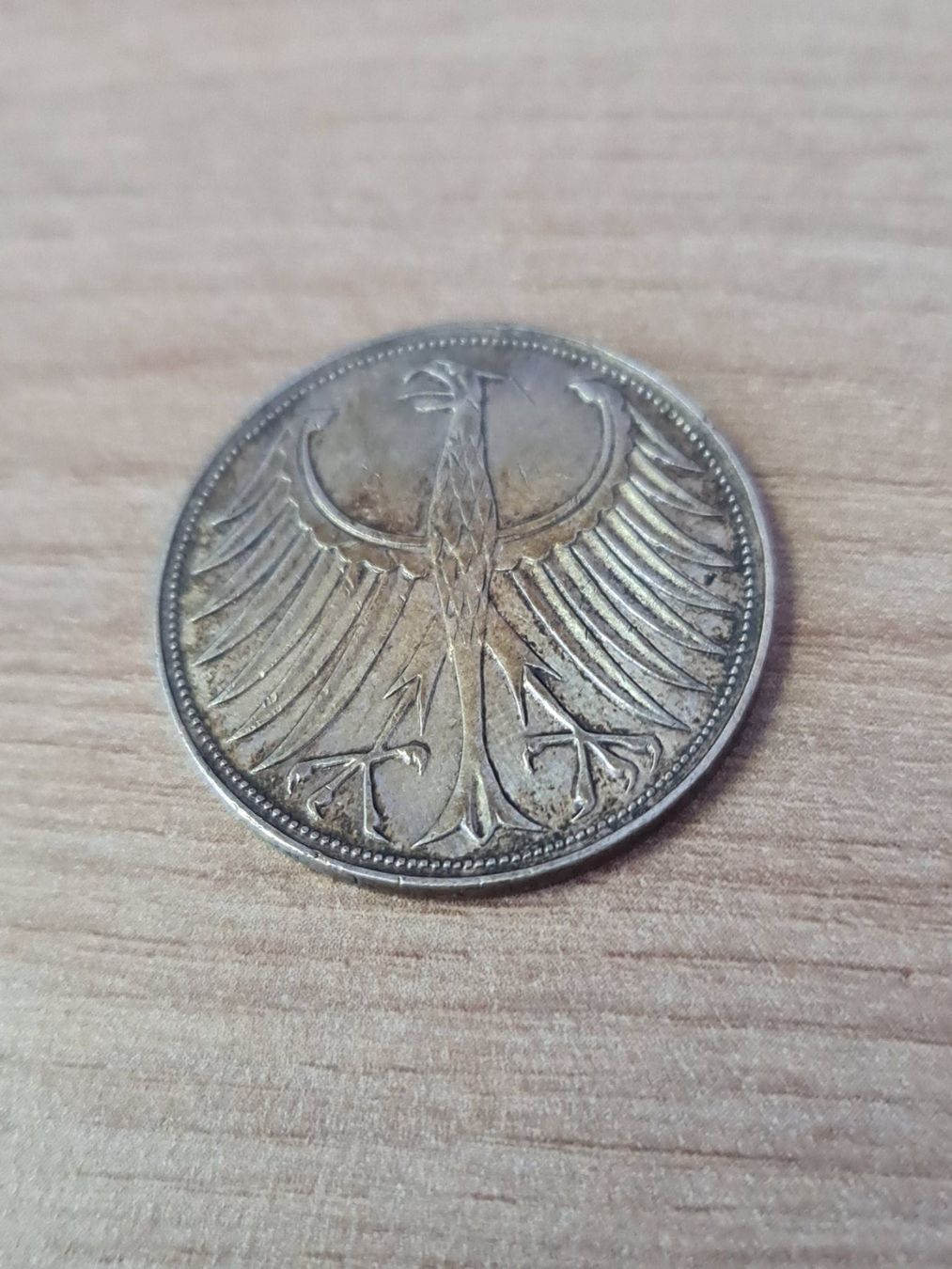 Tutti le monete: DEUTSCHE 5 MARK SILBERMÜNZE 1951 J – Usato da Windisch venduto da MarcelS01 1