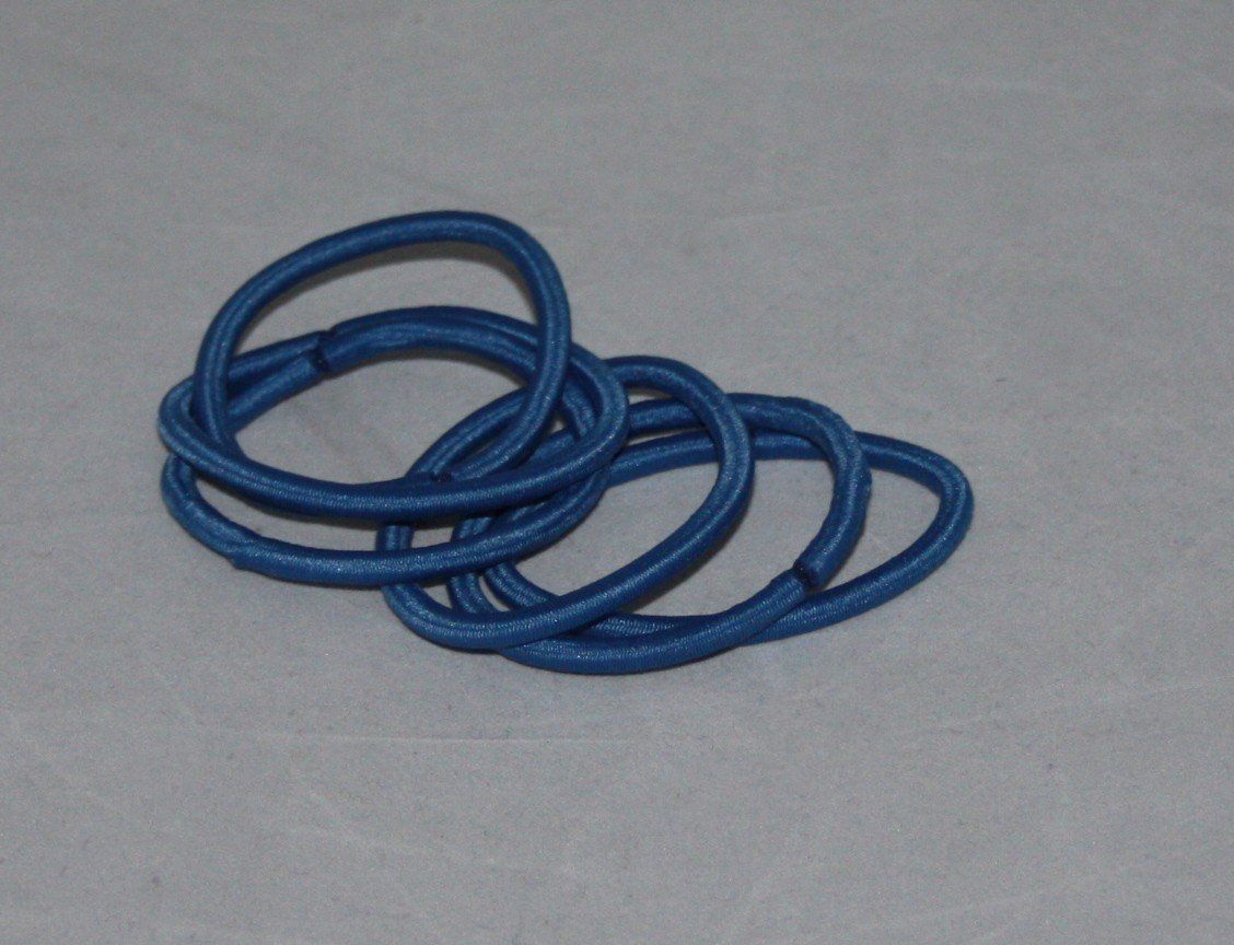 Accessori per capelli: 6 Haargummi blau – Usato da Flüelen venduto da Diversicum-Shop