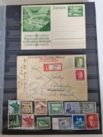 2 Seiten Deutsches Reich Briefmarken