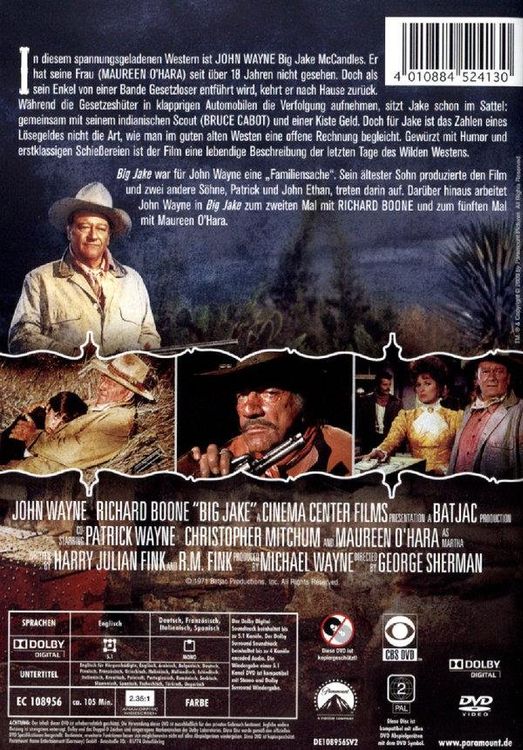 Big Jake (1971) DVD mit John …