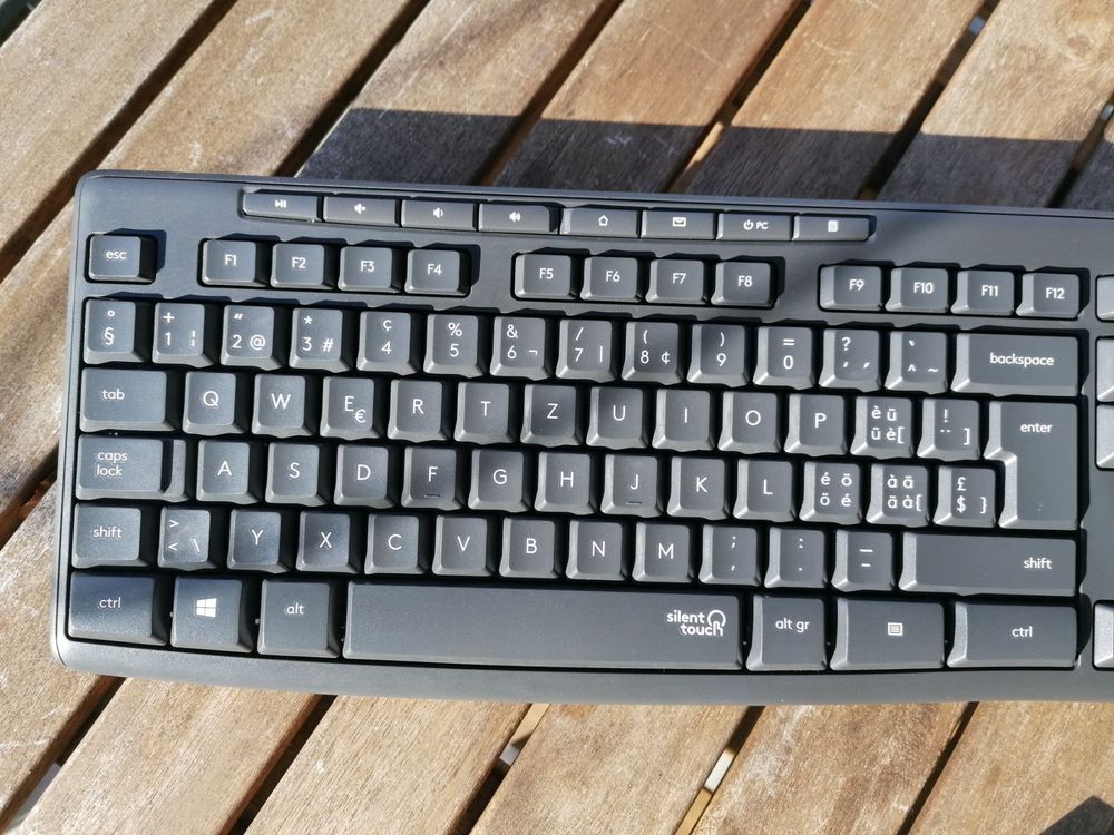 Logitech logi tastatur keyboard k295 silent touch kaufen auf ricardo