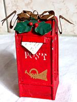 Weihnachts-Schmuck Briefkasten alt!