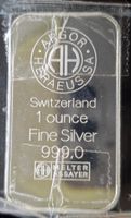 Silberbarren 1 Unze 999/1000 Tell - der Apfelschuss