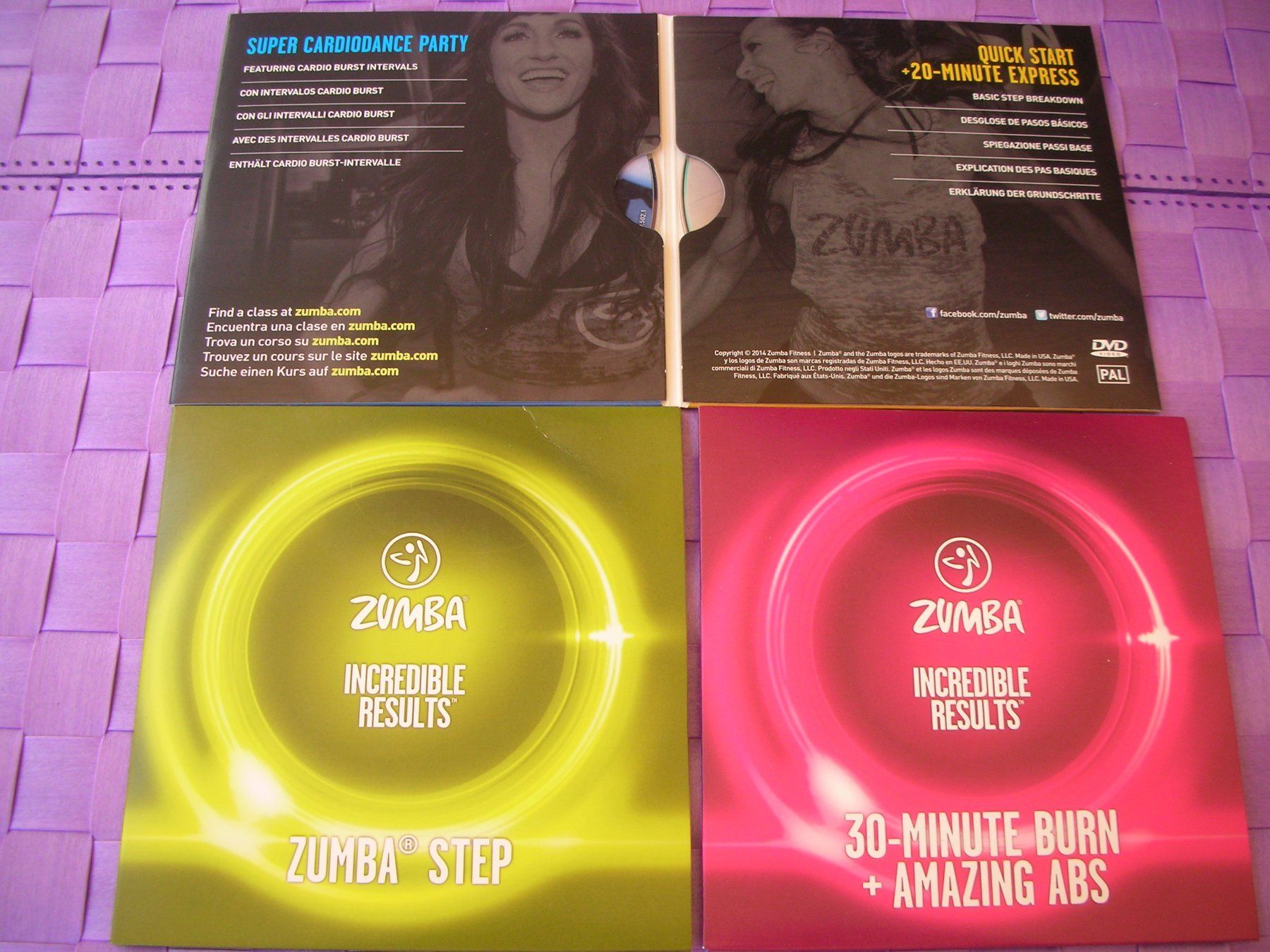 CD: ZUMBA  6 workouts auf vier CD's – Nuovo e nell'imballaggio originale da Rheinfelden venduto da Javea4 2