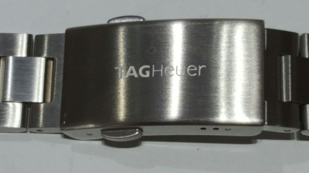 TAG Heuer Kautschuk Armband 20mm Bracelet Vintage Mit Faltschliesse Schwarz  Id38314301