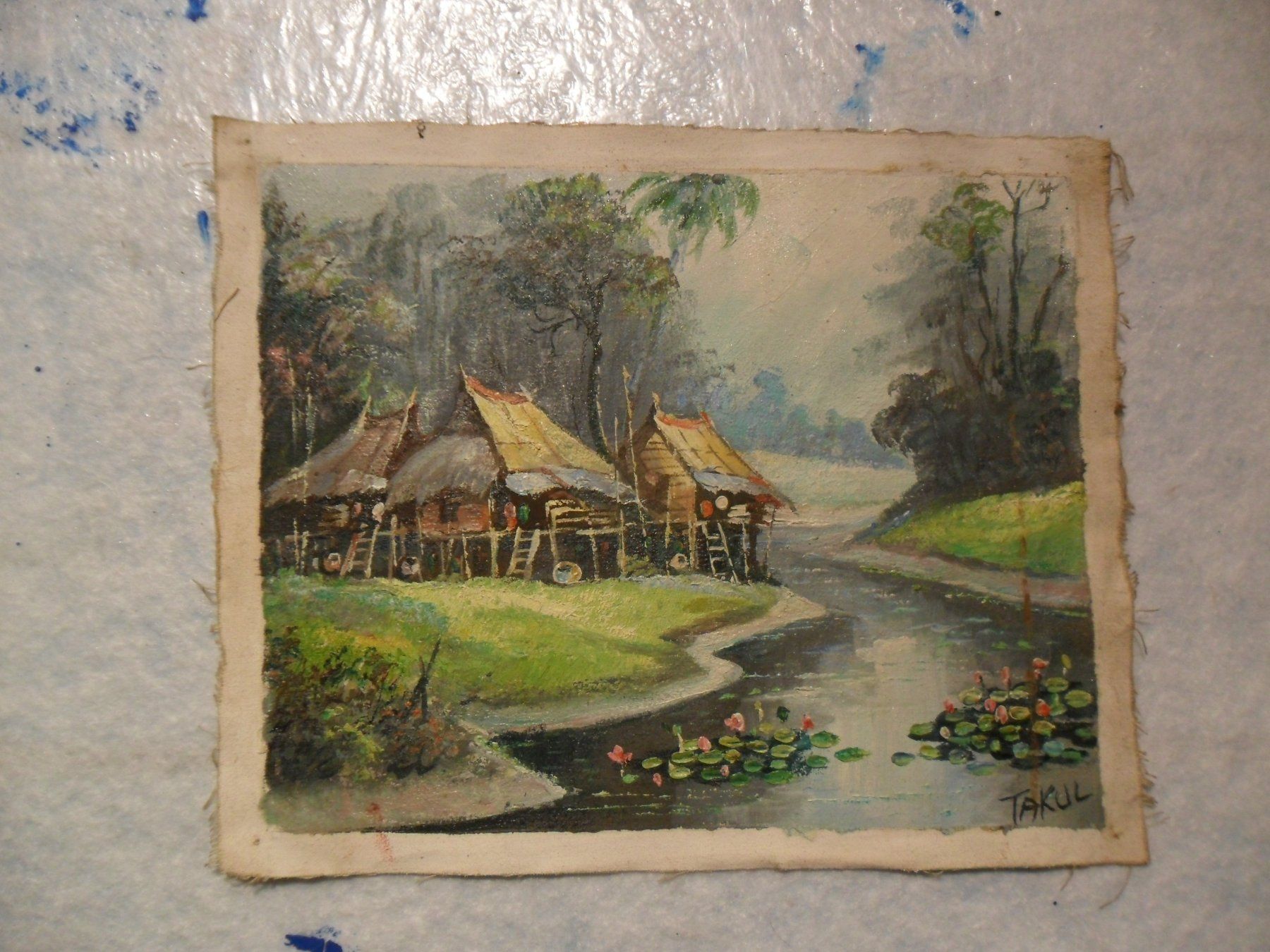 Tableaux: Ölgemälde auf Leinwand – D'occasion à Aesch BL par isc_85jd