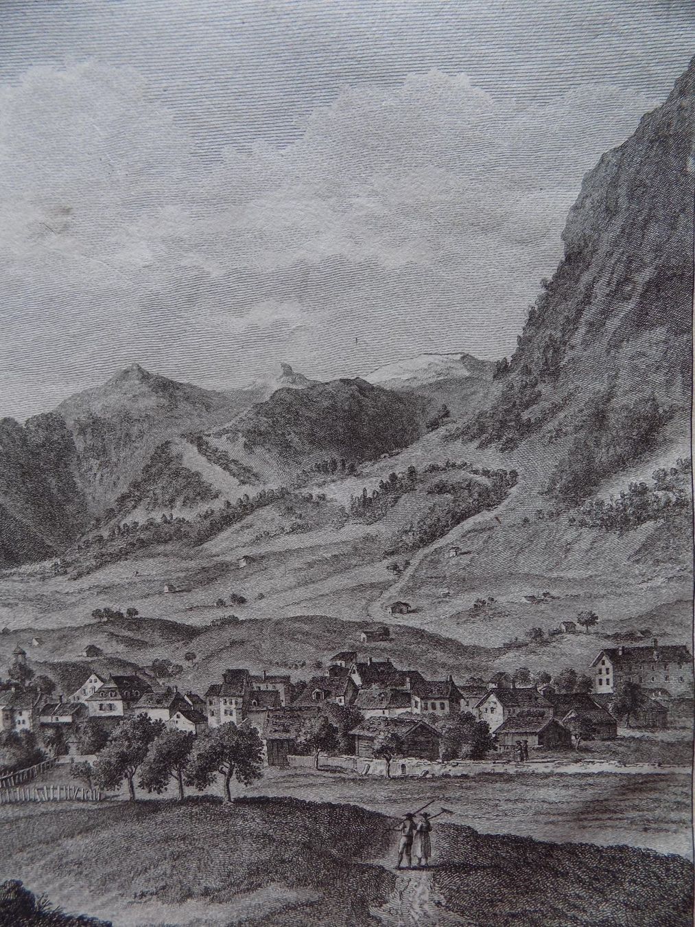 Gravures: Glarus grosser Kupferstich – D'occasion à Risch par Rischli15 7