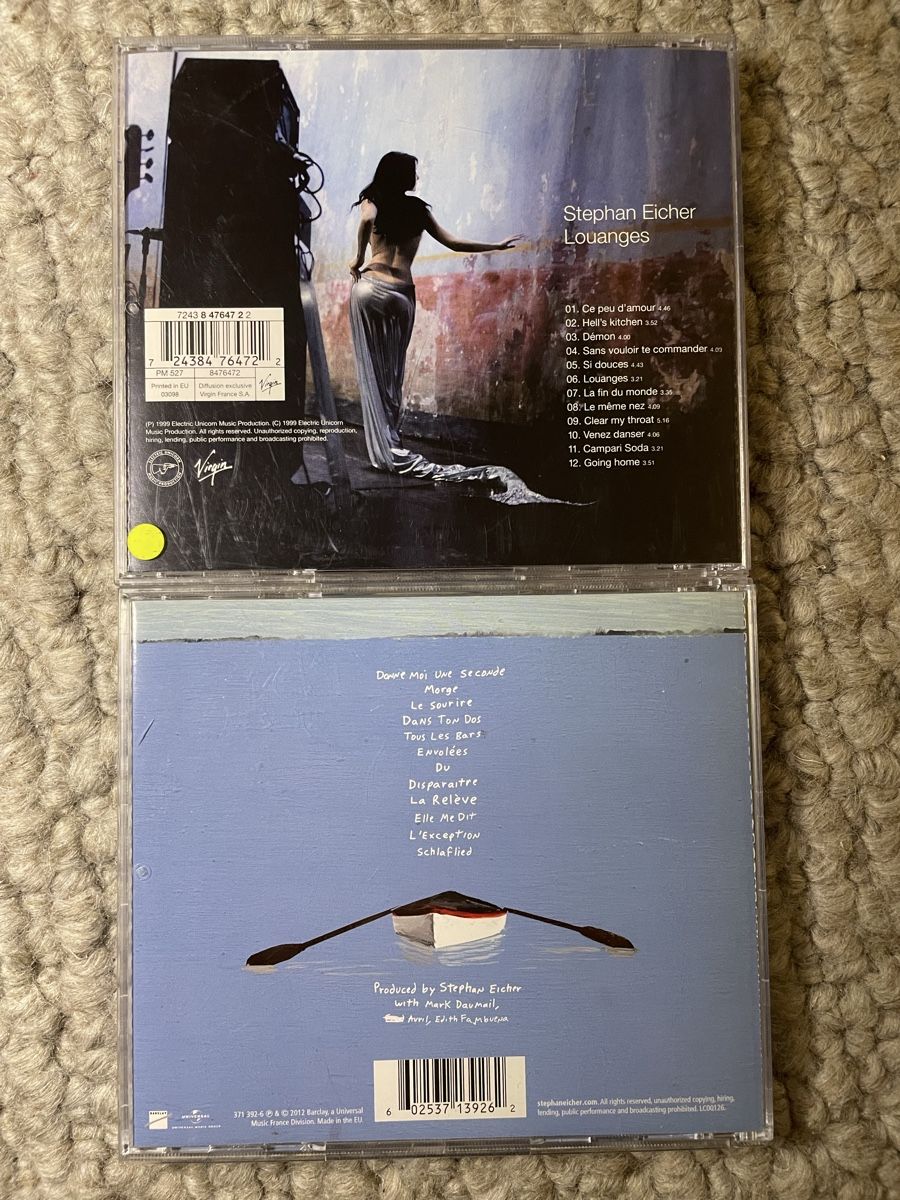 CD: 2x Stephan Eicher  – Usato da Reinach AG venduto da trigger7811 2