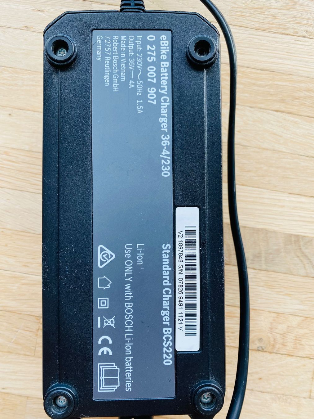 Caricabatterie: Bosch eBike Ladegerät BCS220 – Usato da Zürich venduto da dennisbooker2001 1