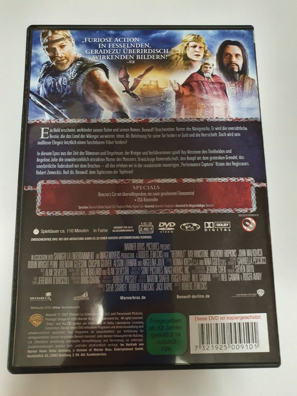 Tutti i DVDs: Die Legende von Beowulf DVD – Usato da Oberdorf BL venduto da BaldenEagle 3