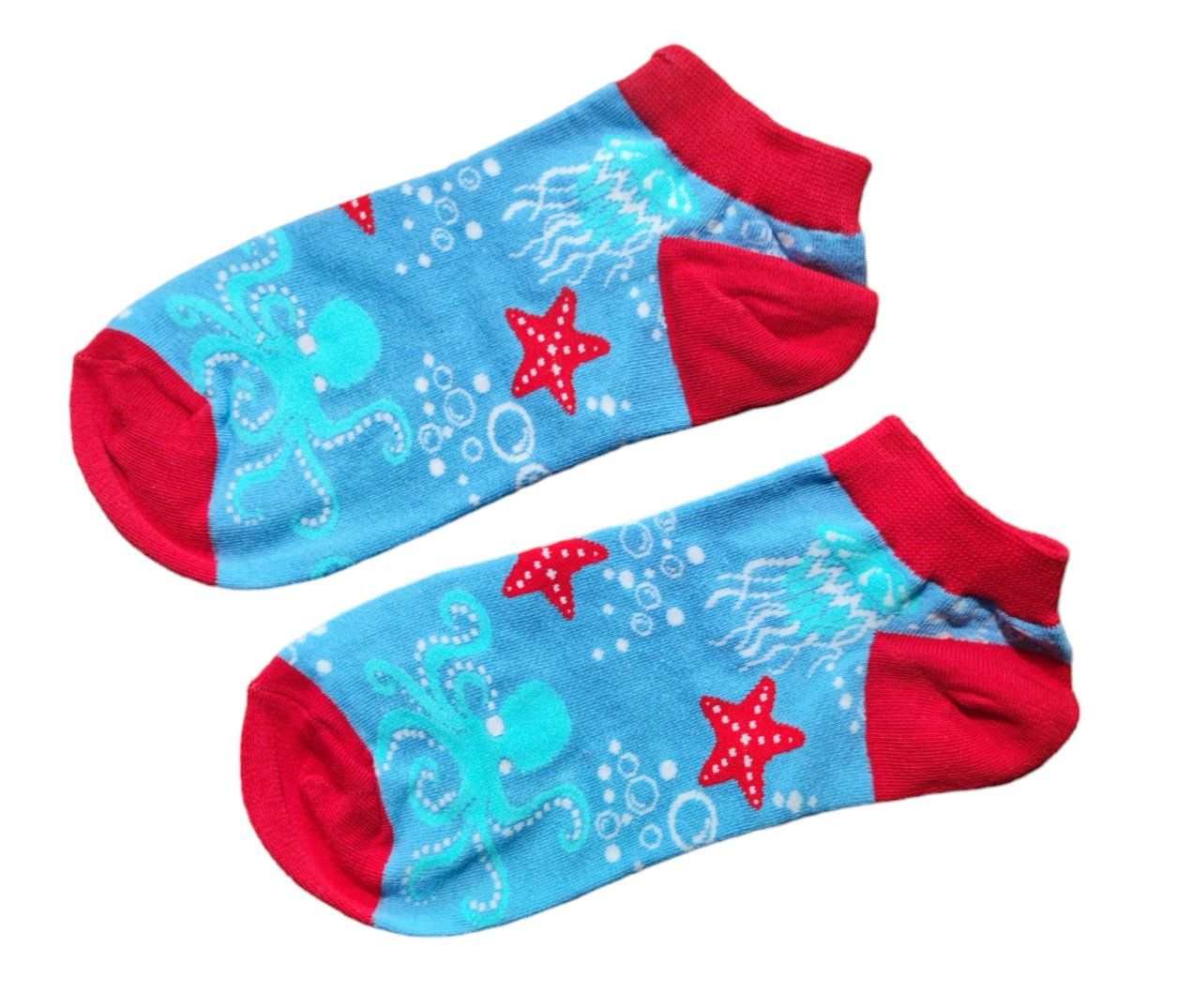 Calze: Sneaker-Socken Seestern / Octopus / Krake / Tintenfisch – Nuovo e nell'imballaggio originale da Zürich venduto da amysmith 1