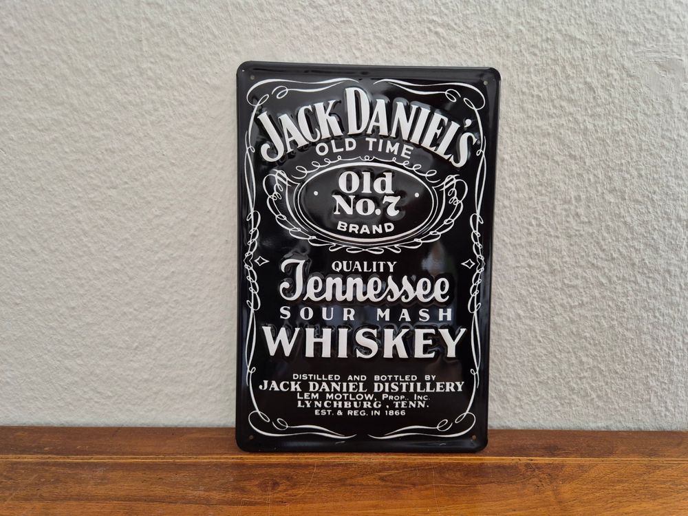 Blechschild Jack Daniels