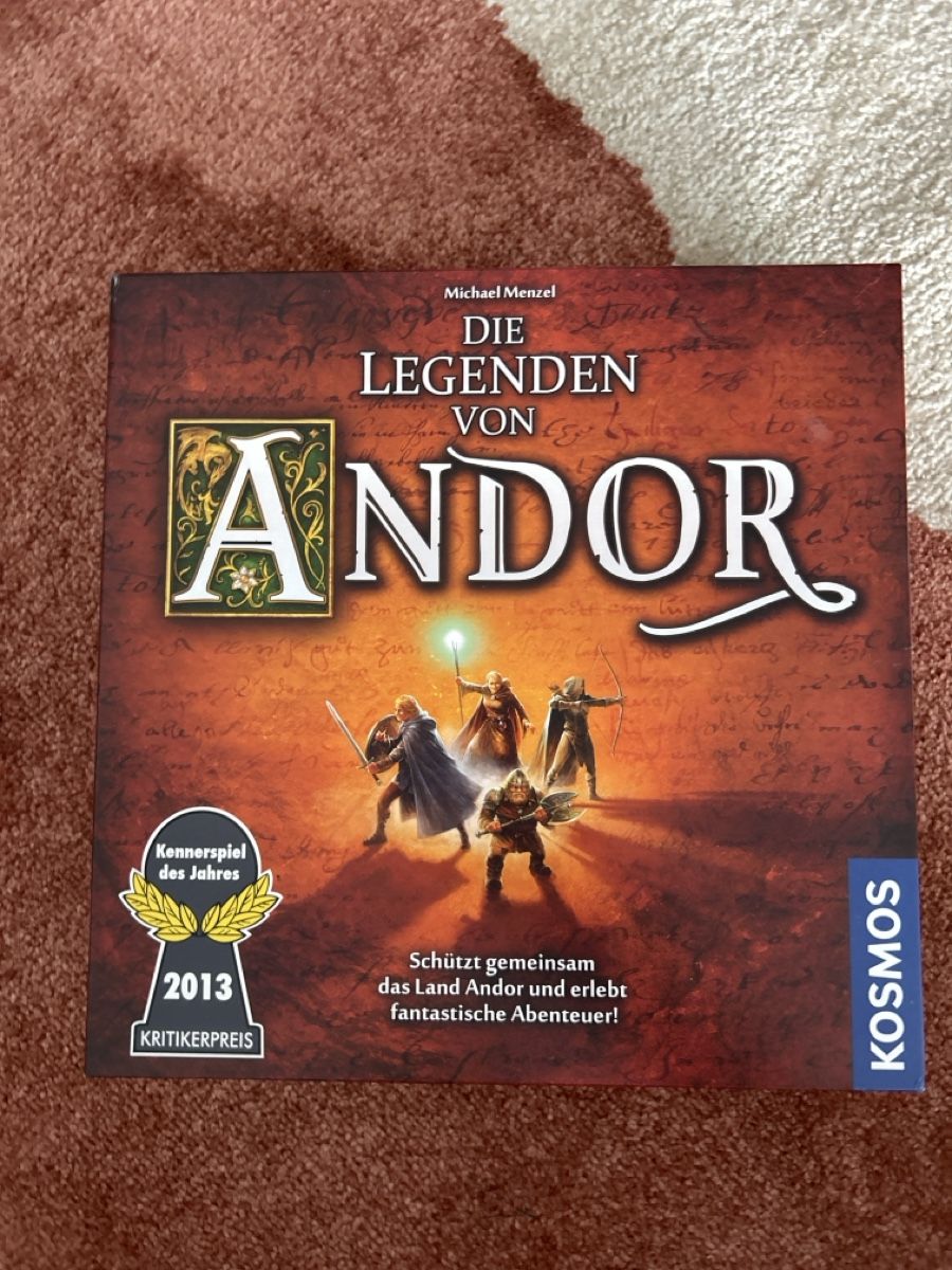 Kosmos Spiele: Brettspiel die Legenden von Andor – Gebraucht aus Winterthur von jin_nq2j